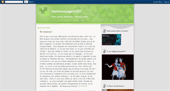 Desktop Screenshot of melinavoyages2007.blogspot.com