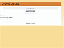Tablet Screenshot of itarareonline.blogspot.com