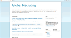 Desktop Screenshot of global-recruting.blogspot.com