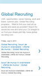 Mobile Screenshot of global-recruting.blogspot.com