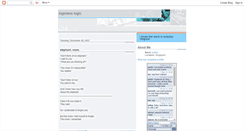 Desktop Screenshot of logiclesslogic.blogspot.com