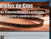 Tablet Screenshot of ciclos-decine.blogspot.com