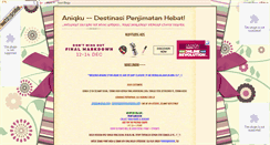 Desktop Screenshot of aniqku.blogspot.com