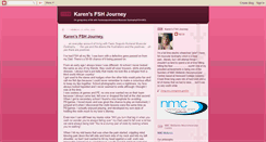 Desktop Screenshot of karensfshjourney.blogspot.com