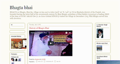 Desktop Screenshot of bhagtabhai.blogspot.com