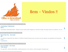 Tablet Screenshot of olhaodownload.blogspot.com
