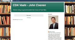 Desktop Screenshot of cda-vaals-john-coenen.blogspot.com