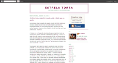 Desktop Screenshot of estrelatorta.blogspot.com