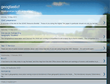 Tablet Screenshot of geogtastic.blogspot.com