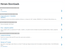 Tablet Screenshot of heroesdownloads.blogspot.com