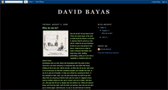 Desktop Screenshot of bayasdavid.blogspot.com