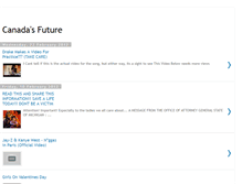 Tablet Screenshot of canadafuture.blogspot.com