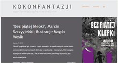 Desktop Screenshot of kokonfantazji.blogspot.com