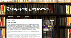 Desktop Screenshot of japanische-literatur.blogspot.com