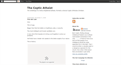 Desktop Screenshot of copticatheist.blogspot.com