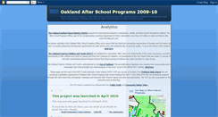 Desktop Screenshot of oaklandasp.blogspot.com