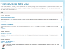 Tablet Screenshot of financialadvicesa.blogspot.com