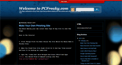 Desktop Screenshot of pcfreaky.blogspot.com