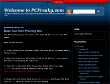 Tablet Screenshot of pcfreaky.blogspot.com