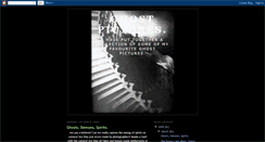 Desktop Screenshot of ghostsoncamera.blogspot.com
