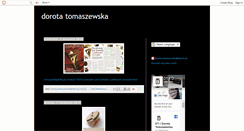 Desktop Screenshot of dorotatomaszewska.blogspot.com