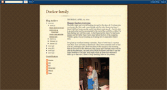 Desktop Screenshot of duckerfamily.blogspot.com