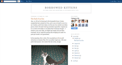Desktop Screenshot of borrowedkitties.blogspot.com