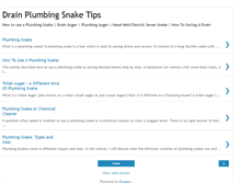 Tablet Screenshot of plumbingsnake.blogspot.com