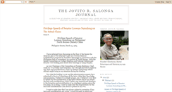 Desktop Screenshot of jovitosalongajournals.blogspot.com