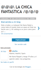 Mobile Screenshot of lachicafantastica.blogspot.com