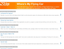 Tablet Screenshot of cbflyingcar.blogspot.com