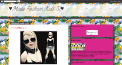 Desktop Screenshot of modafashionkidssl.blogspot.com