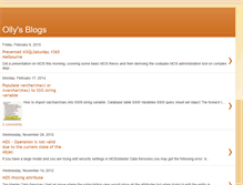 Tablet Screenshot of ollysense.blogspot.com