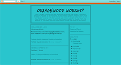 Desktop Screenshot of orangewood-worship.blogspot.com