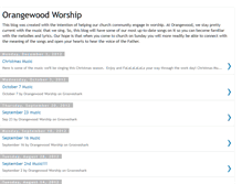 Tablet Screenshot of orangewood-worship.blogspot.com