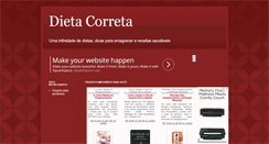 Desktop Screenshot of dietacorreta.blogspot.com
