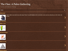 Tablet Screenshot of paleogathering.blogspot.com