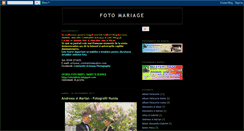 Desktop Screenshot of fotomariage.blogspot.com