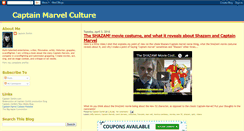 Desktop Screenshot of captainmarvelculture.blogspot.com