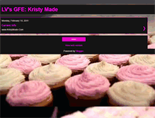 Tablet Screenshot of kristymadelv.blogspot.com