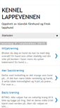 Mobile Screenshot of kennellappevennen.blogspot.com