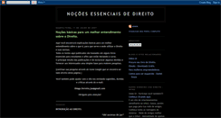 Desktop Screenshot of direito-intro.blogspot.com