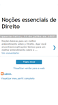 Mobile Screenshot of direito-intro.blogspot.com