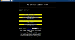 Desktop Screenshot of poorprince-pcgamescollection.blogspot.com