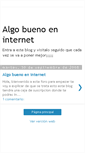 Mobile Screenshot of algo-bueno-en--internet.blogspot.com