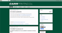 Desktop Screenshot of carrprinting.blogspot.com