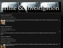 Tablet Screenshot of crimesandinvestigation.blogspot.com