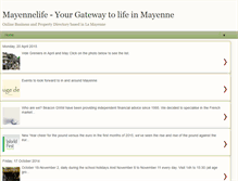 Tablet Screenshot of mayennelife.blogspot.com