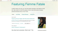 Desktop Screenshot of featuringfemmefatale.blogspot.com