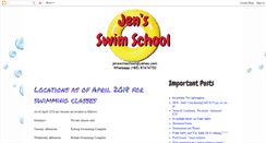 Desktop Screenshot of jen-swimschool.blogspot.com